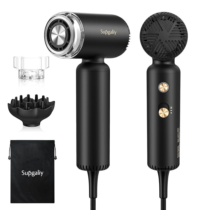 Dual Voltage Hair Dryer, High-Speed Ionic Blow Dryer for Fast Drying, Travel Compact Hair Blow Dr... | Amazon (US)