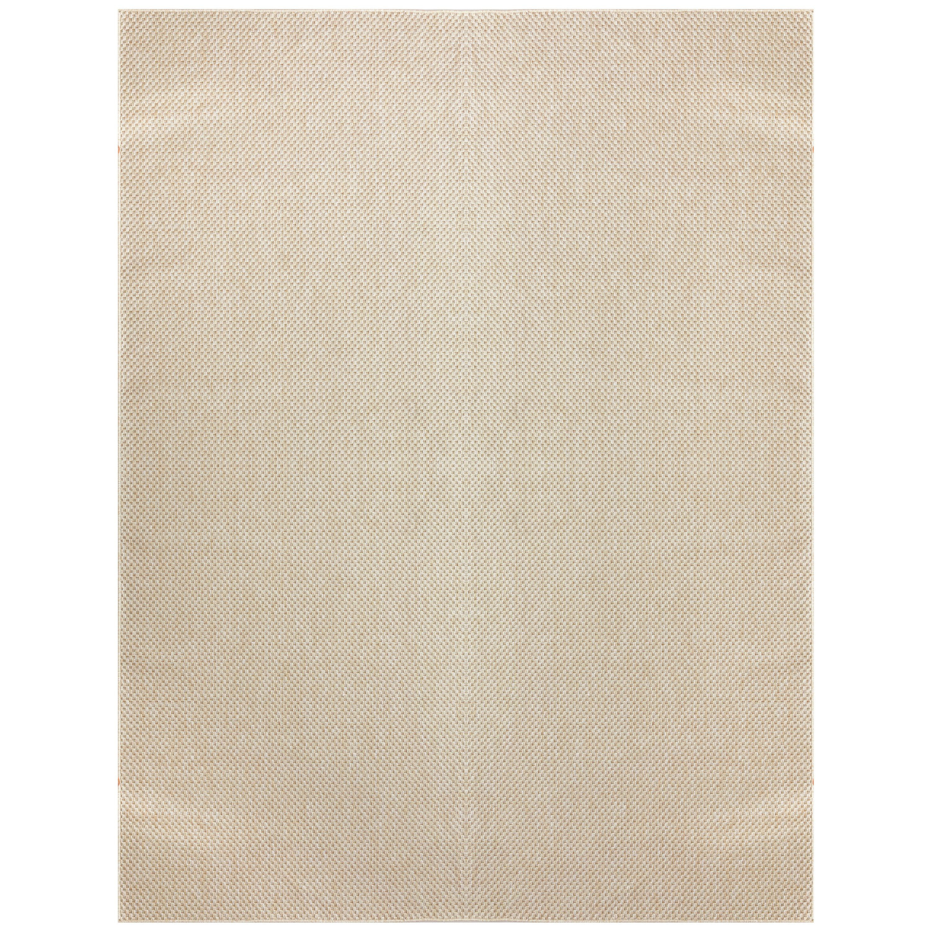 Nourison Tulum 8' x 10' Cream Indoor/Outdoor Rug one_size in White | 841491138984 | Lowe's