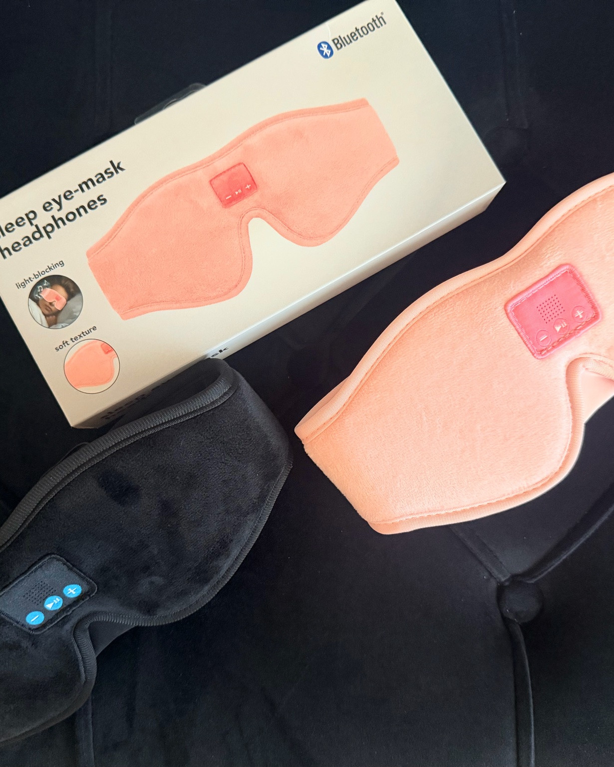 BLUETOOTH SLEEP EYE-MASK 
MY HUSBAND & I bought these at Five Below linking similar ones

#LTKHome