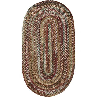 Cherish Hand-Braided Red/Brown Area Rug | Wayfair North America