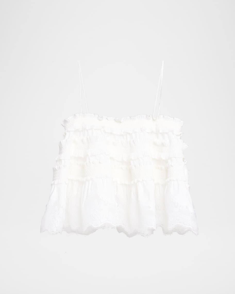 Alchemy Shirred Bandeau Top | Neiman Marcus