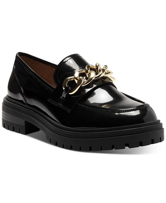 INC International Concepts Women's Brea Chain-Trim Loafers, Created for Macy's & Reviews - Flats ... | Macys (US)