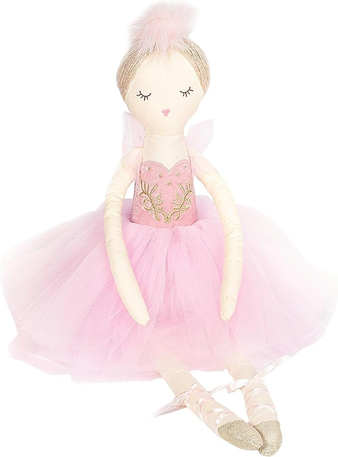 MON AMI Swan Princess Ballerina Doll - 22", Soft Elegant Plush Doll for Little Girls, Use as Toy ... | Amazon (US)