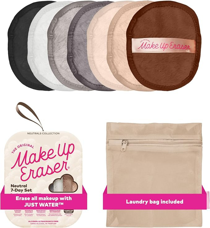 The Original MakeUp Eraser 7-Day Set, Erase All Makeup With Just Water, Including Waterproof Masc... | Amazon (US)