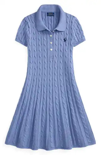 Kids' Cable Stitch Sweater Dress (Women) | Nordstrom | Nordstrom