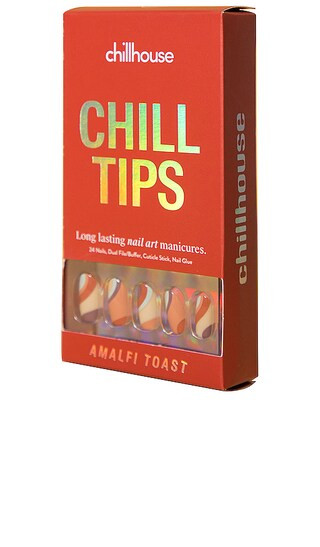 Amalfi Toast Chill Tips Press-On Nails in Amalfi Toast | Revolve Clothing (Global)