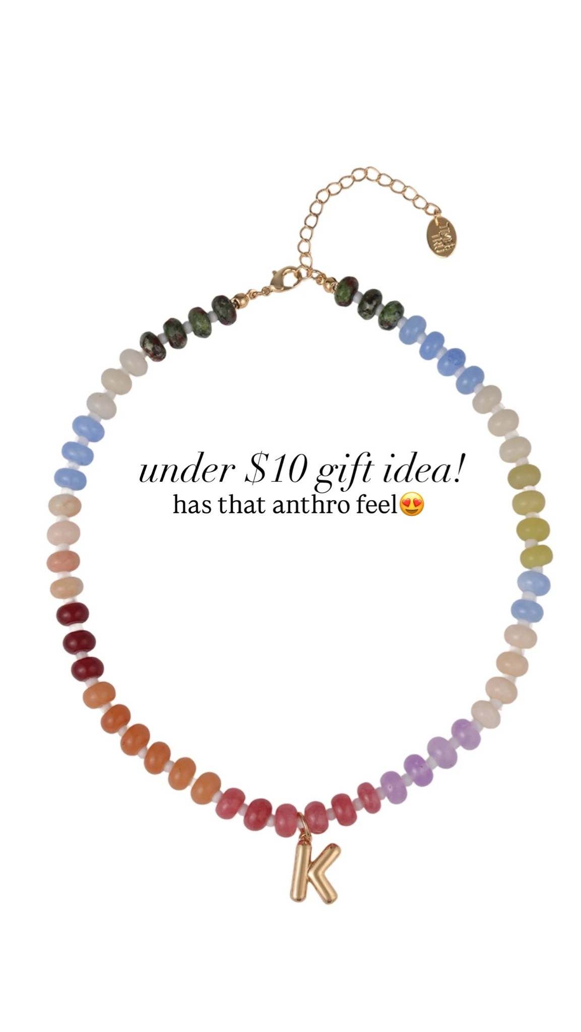 Walmart beaded initial necklace under $10! Great thoughtful, affordable gift idea!!

#LTKMothersDay #LTKSeasonal