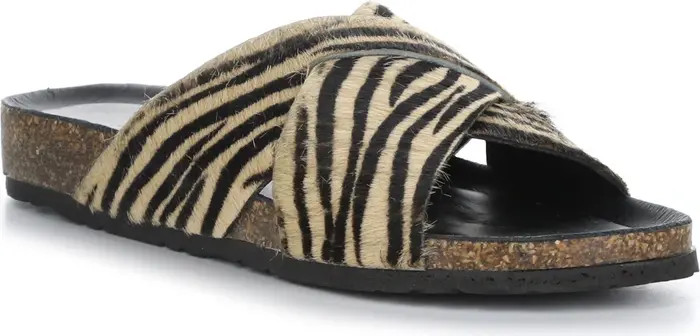 Cava Genuine Calf Hair Slide Sandal (Women) | Nordstrom