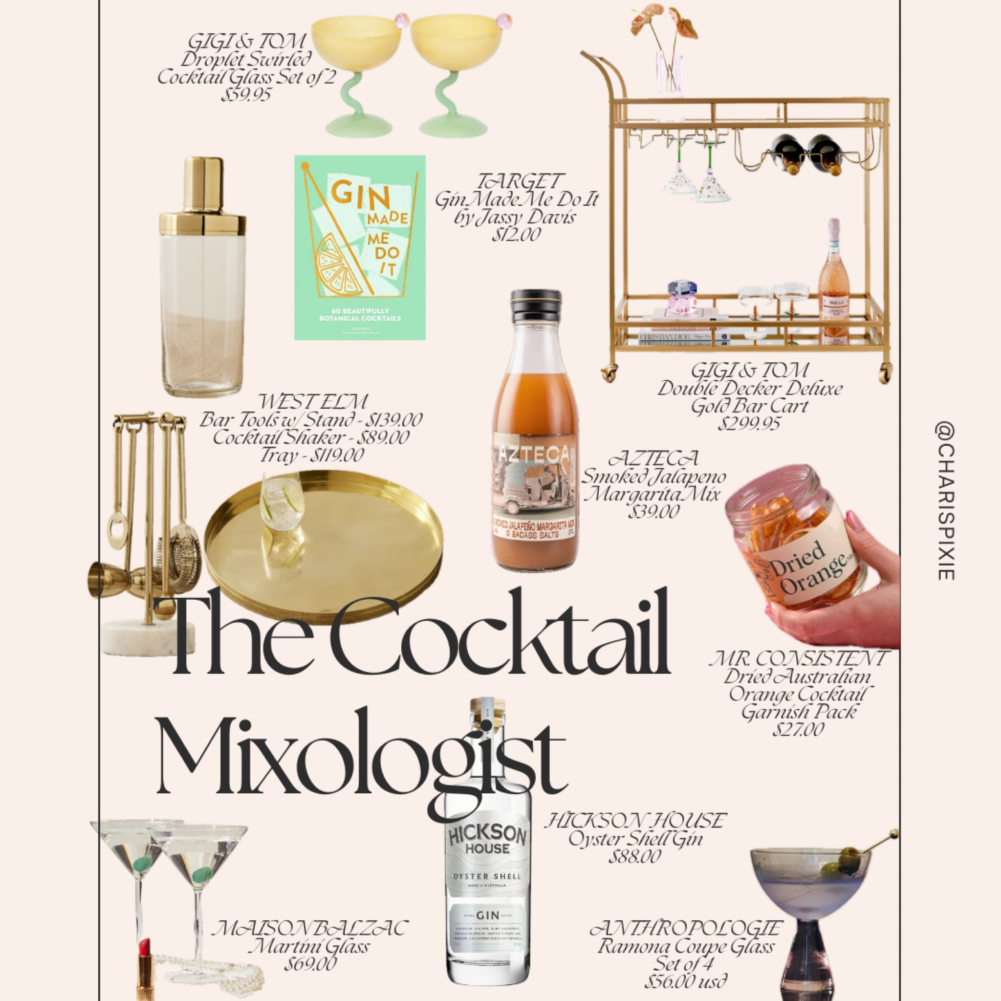 Hosting Era Gift Guide: The Cocktail Mixologist 🍸 

#LTKgiftguide #LTKhome #LTKaustralia