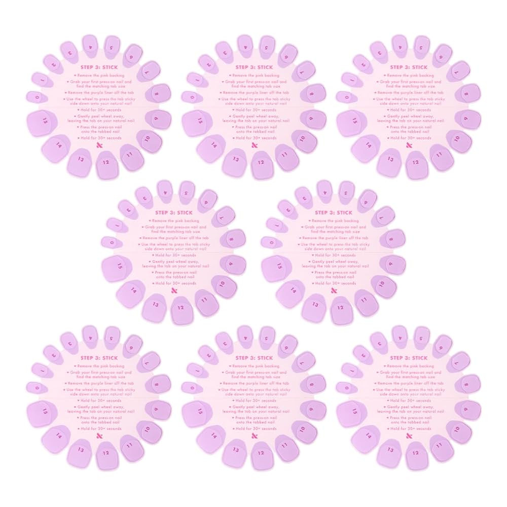 Super Stick Mani Adhesive Tabs Set | No Glue Needed | Use with Olive & June Press-On Nails | Non-... | Amazon (US)