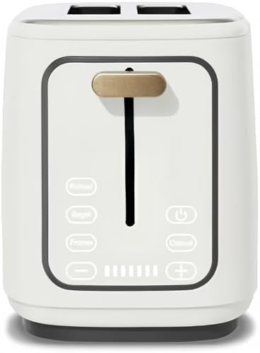 2-Slice Toaster with Touch-Activated Display, Beautiful White Icing Kitchen Appliance by Drew Bar... | Amazon (CA)