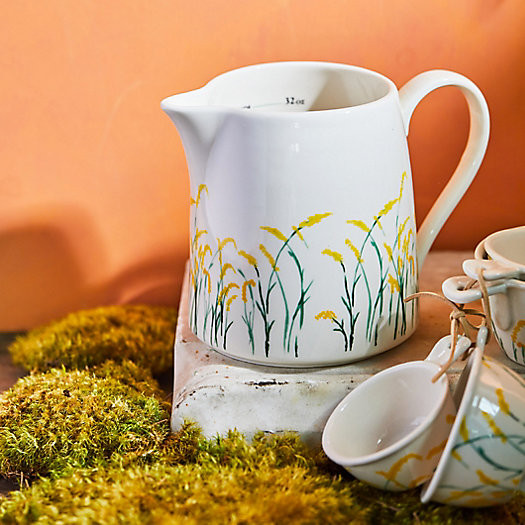 Goldenrod Ceramic Measuring Jug | Terrain