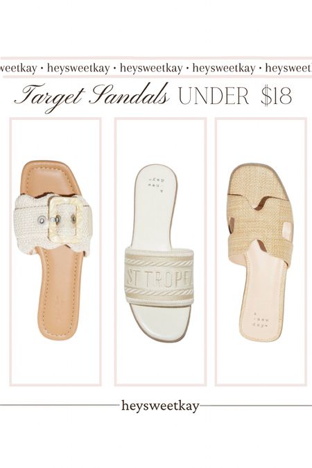 Target circle week deal on sandals!