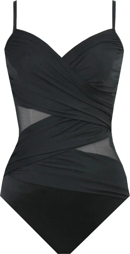 Miraclesuit® Mystify Solid Underwire One-Piece Swimsuit | Nordstrom | Nordstrom