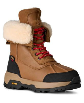 Ugg Women's Adirondack Xxv Round Toe Boots - Black | Macy's