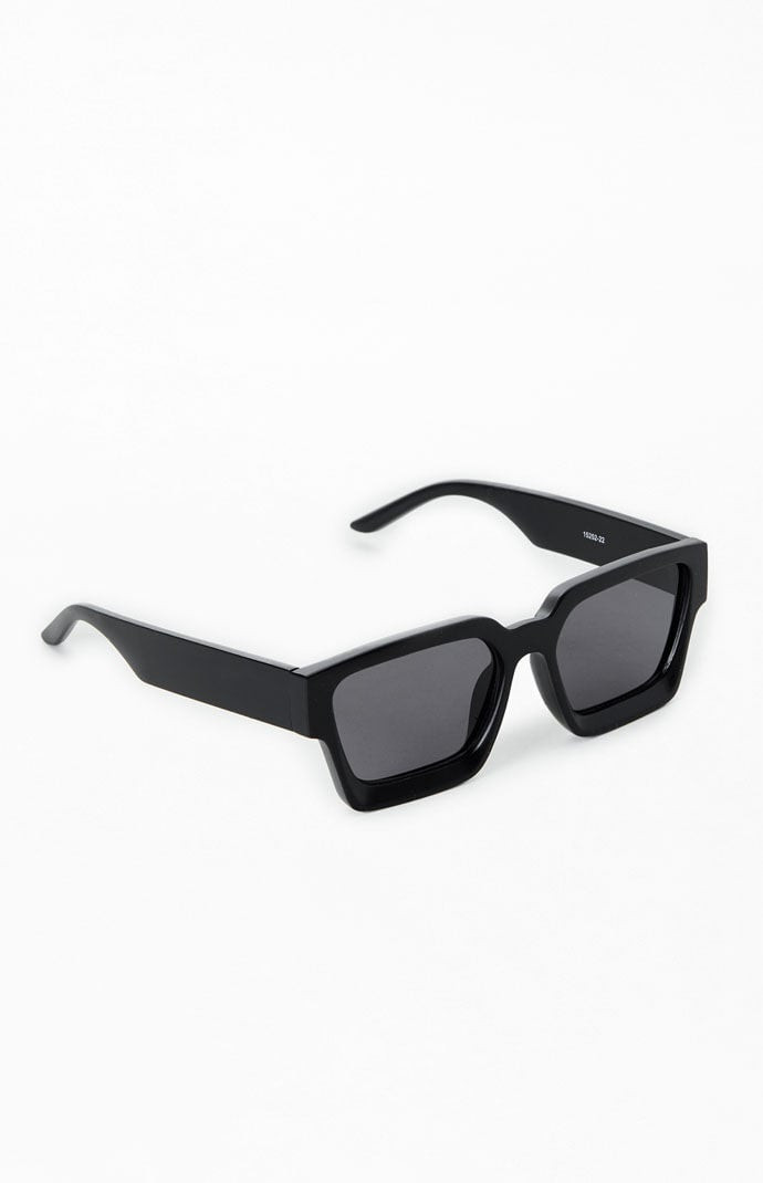 Black Square Frame Sunglasses | PacSun