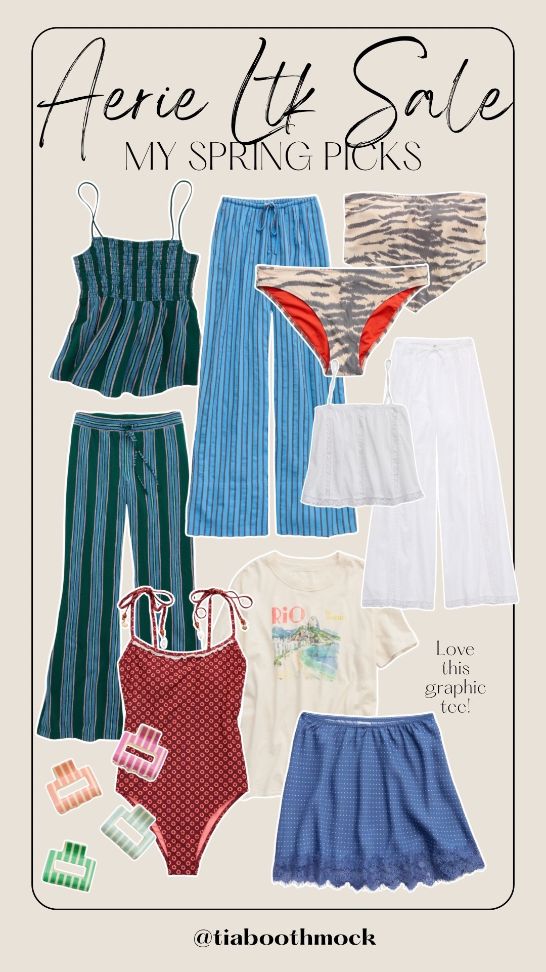 New spring arrivals @Aerie! Get 20% off new arrivals through the LTK app until 4/25!

#LTKSwim #LTKSaleAlert #LTKSeasonal