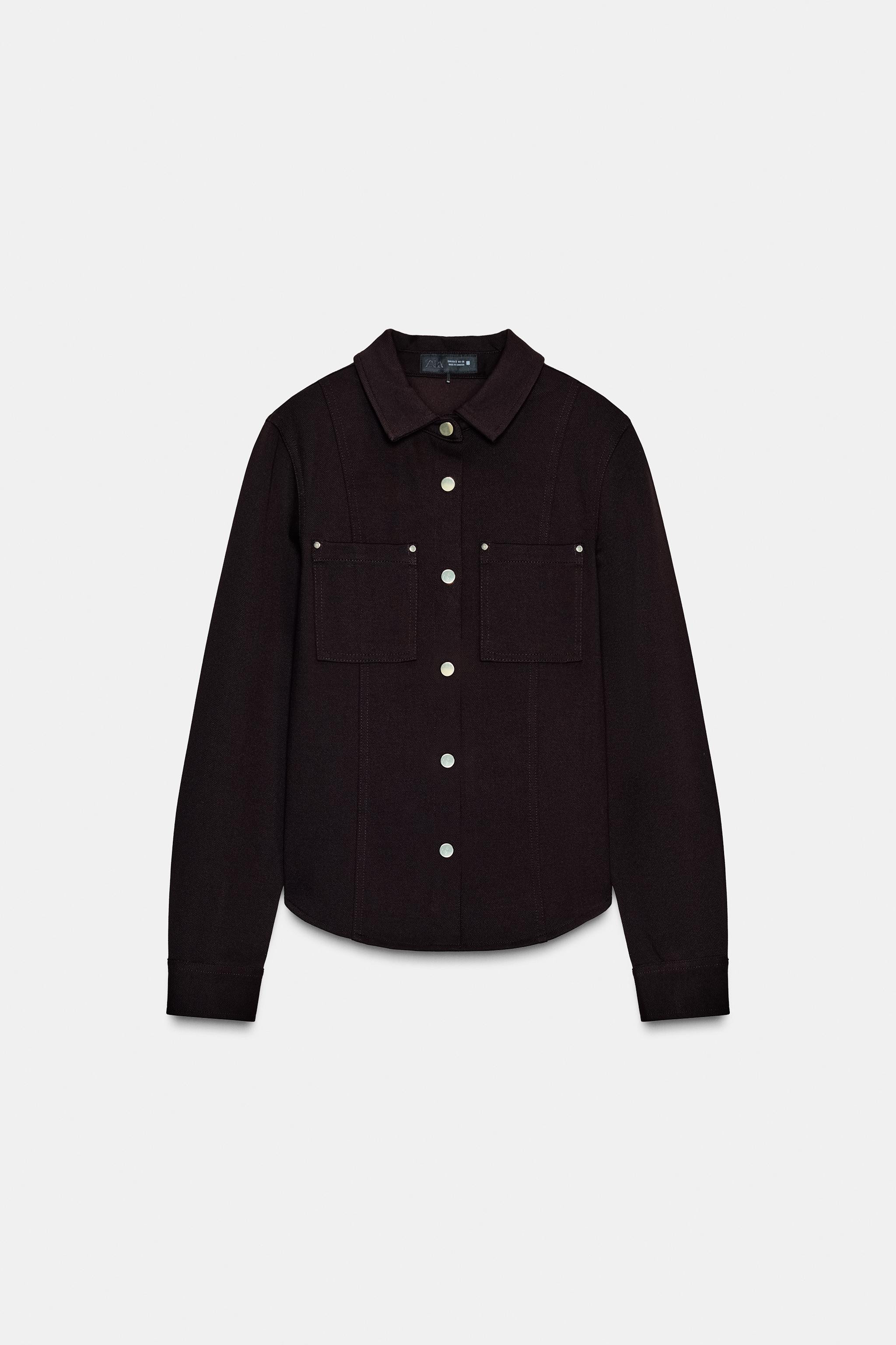 FITTED CREPE SHIRT | Zara US
