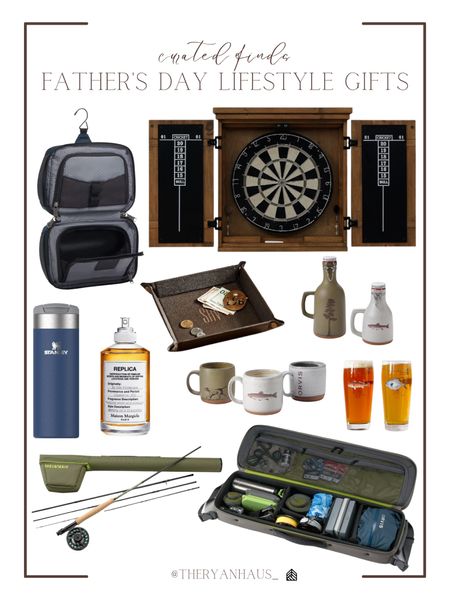 A Father’s Day gift guide for lifestyle needs! Checkerboard, travel bag, golf essentials, Stanley cup, cologne, mugs, beer mugs, and more! These options are great for any dad! 

#LTKmens #LTKFind #LTKGiftGuide