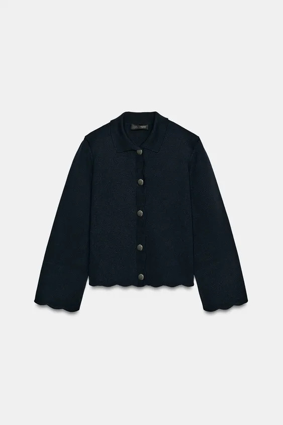 WAVY-HEM CARDIGAN | Zara US