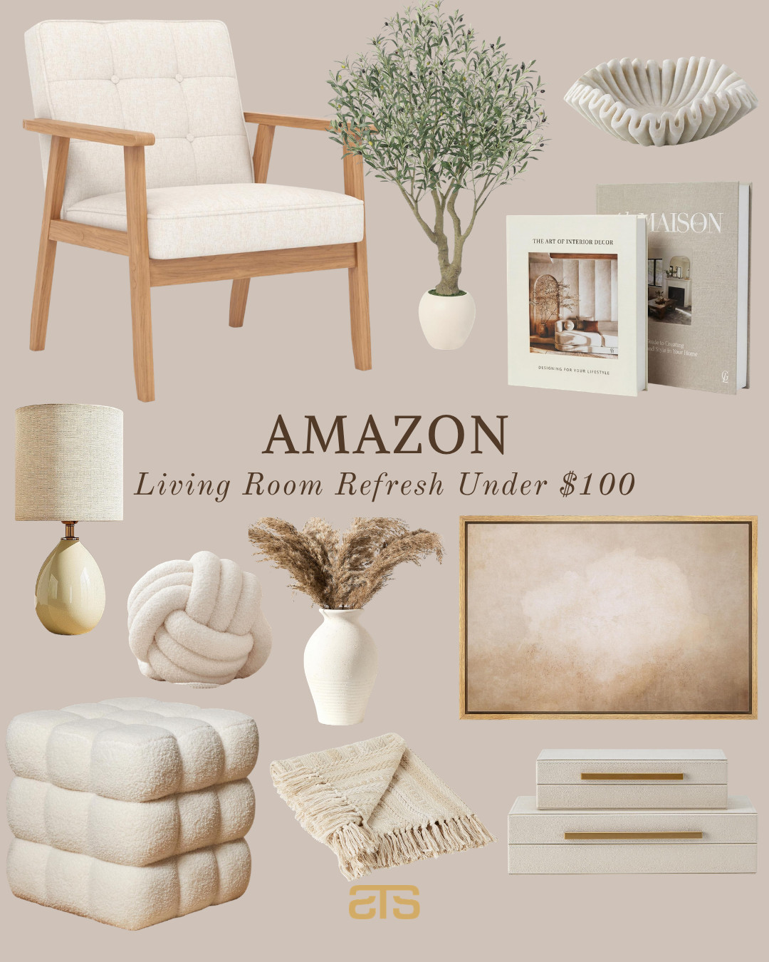 A whole living room refresh for under $100 and it looks this good? Say less. 🤎✨ I rounded up my favorite budget friendly Amazon finds that will completely transform your living room without emptying your wallet. 

#LTKhome #LTKfinds #LTKsalealert #amazonhome #amazonfinds #livingroomdecor #homedecor #budgetdecor 

 

#LTKHome #LTKSaleAlert
