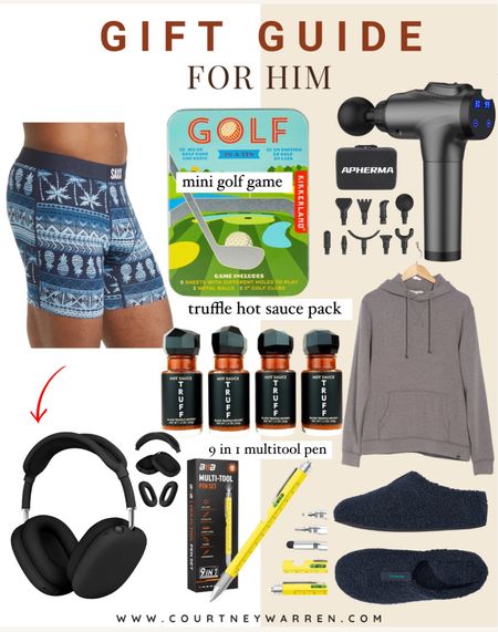 Gift guide for him
Gifts for husband, boyfriend, brother, friend 

Gift guides, gift ideas, Christmas gifts, gifts for him  

#LTKmens #LTKGiftGuide #LTKSeasonal