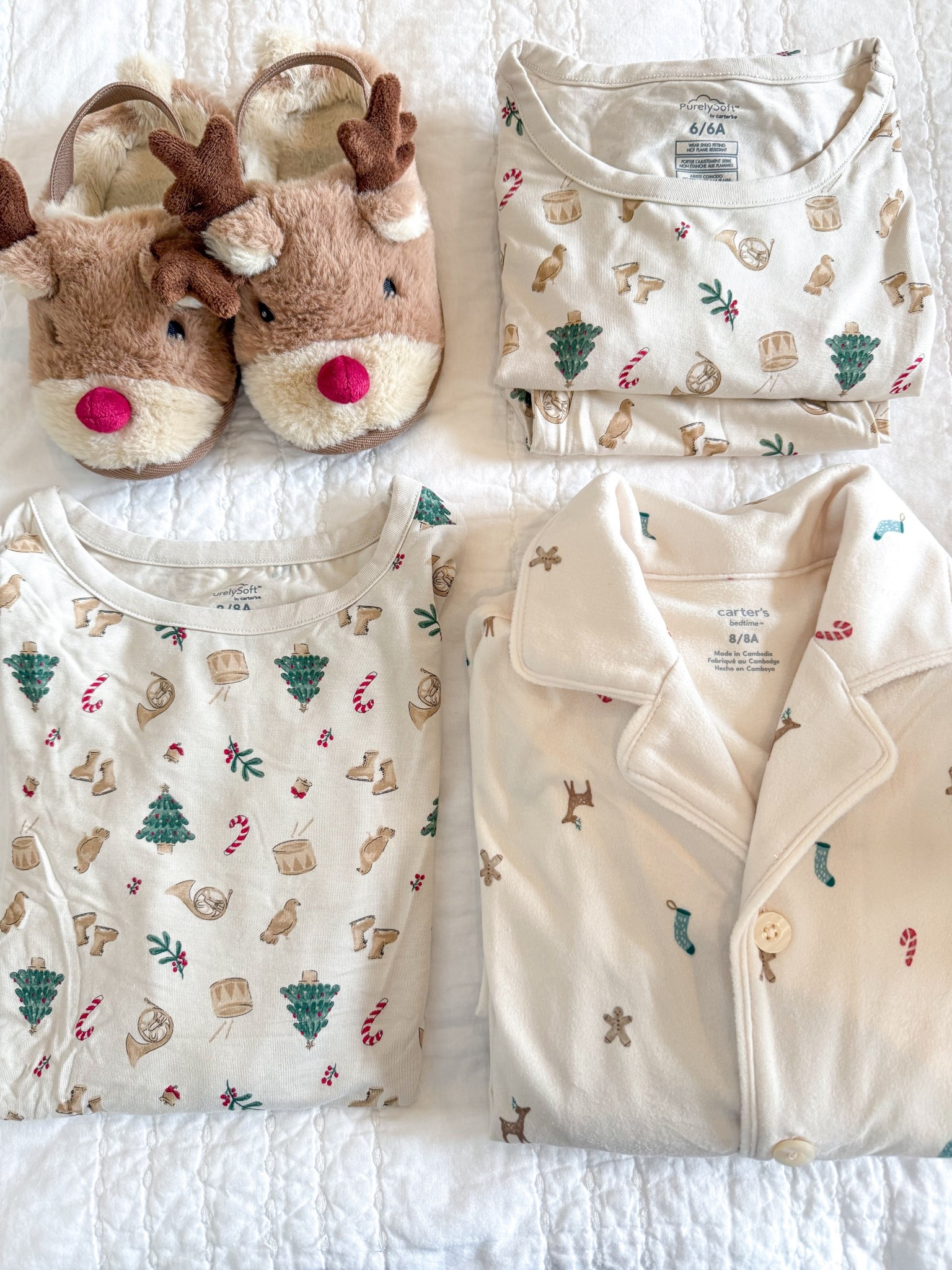 Cute, cozy and adorable holiday pajamas still in stock! 

#LTKKids #LTKFindsUnder50 #LTKHoliday