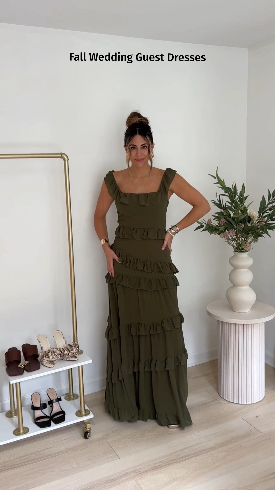 Fall Wedding Guest Dresses (wearing size small in all of them)

Floral dress | burgundy dress | ruffle dress | tiered gown | velvet dress | cocktail dress | occasion wear 

#LTKStyleTip #LTKWedding #LTKFindsUnder100