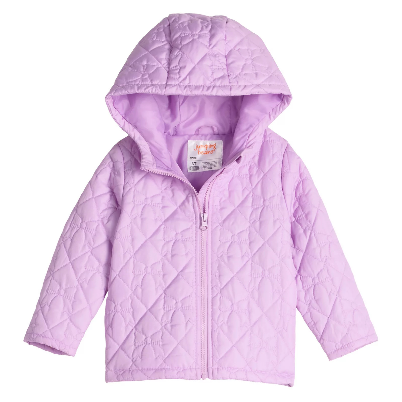 Baby & Toddler Girls Jumping Beans® Insulated Puffer Jacket | Kohl's