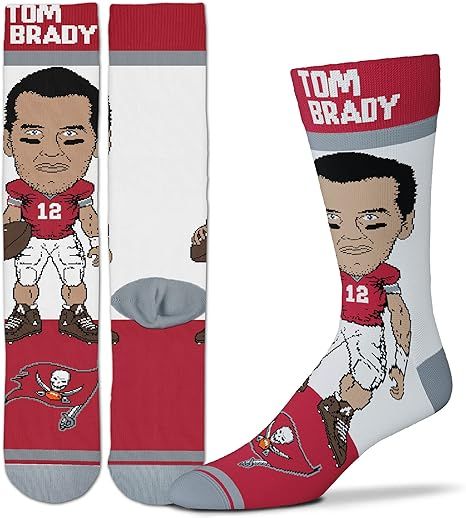 FBF - NFL Tampa Bay Buccaneers Player # Socks - Tom Brady | Amazon (US)