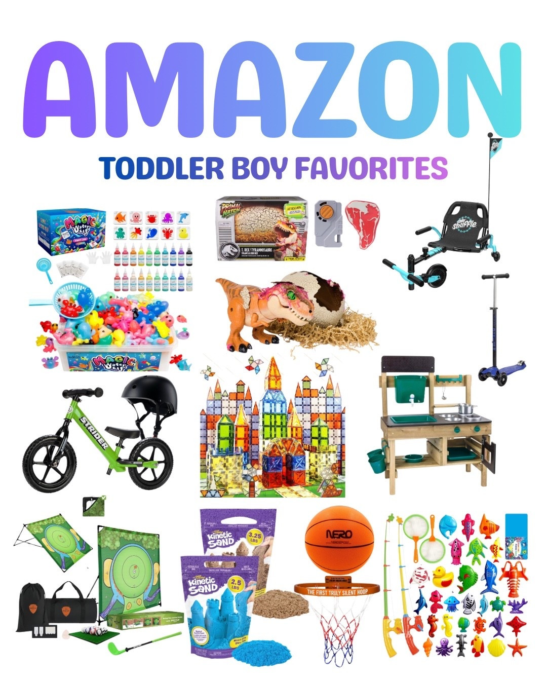 I can’t take credit for this list…my WIFE gave me ALL of these options. But mommas know best! Our 2 boys (4)(2) are going to be bonkers on Christmas morning.

Check out my Amazon storefront
Www.amazon.com/shop/dleone26

#mywifeknowsbest
#amazon

#LTKHoliday #LTKGiftGuide #LTKKids