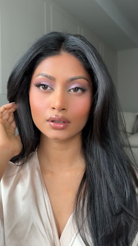 Silent GRWM soft lilac spring makeup look 

#LTKVideo #LTKSeasonal #LTKBeauty