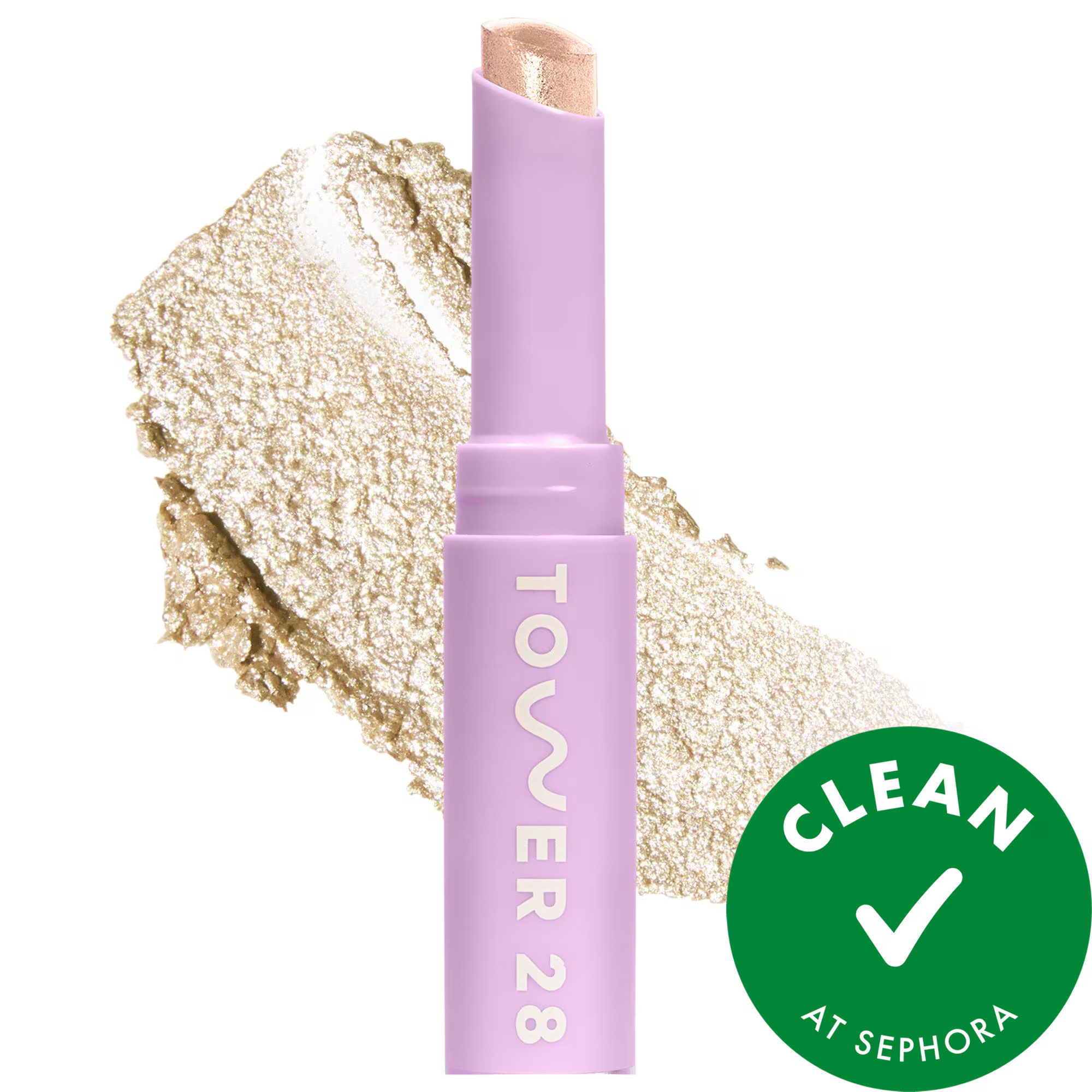 Tower 28 Beauty GoGo Cooling Shimmer 8H Eyeshadow Stick Chateau 0.09 oz/2.8 g | Sephora (US)