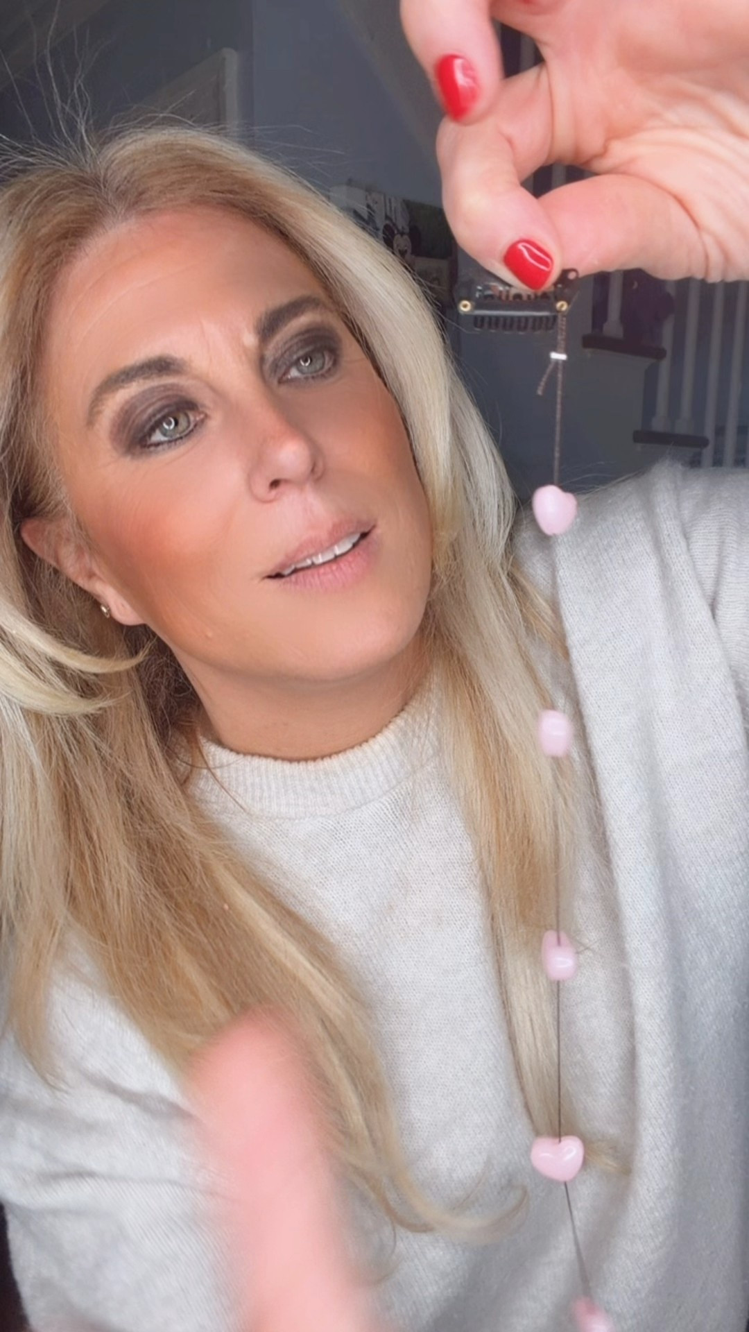 Cute clip in hair extensions.

#LTKValentine