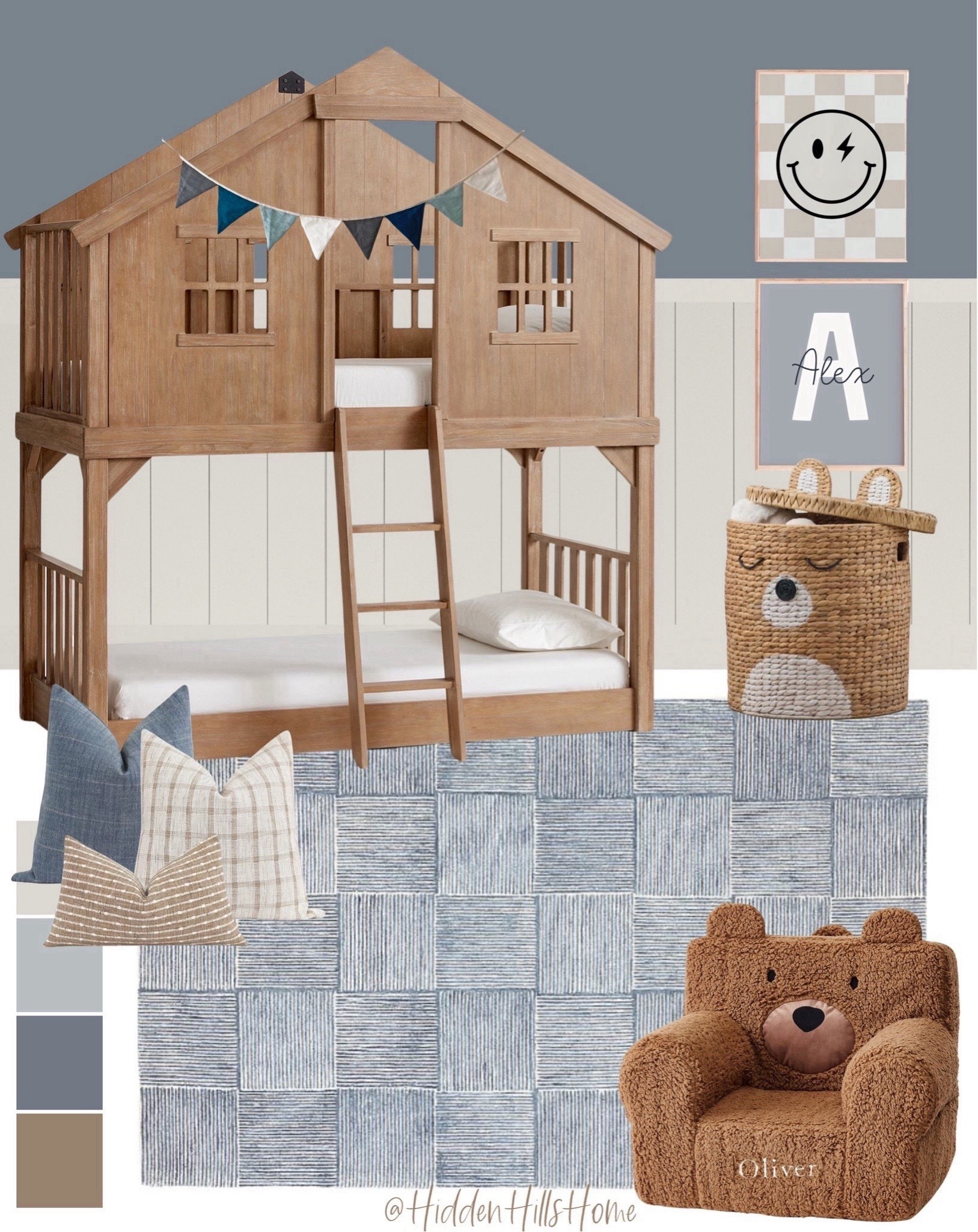 Boys bunk bed room mood board, boys bunk bed, blue boys bedroom mood board, modern transitional boys bedroom mood board #bunkbed


#LTKSaleAlert #LTKHome #LTKKids