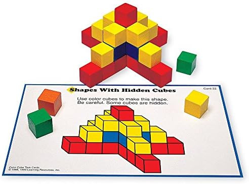 Learning Resources Creative Color Cubes, Fine Motor Skills, Counting Skills, Basic Math, 100 Piec... | Amazon (US)