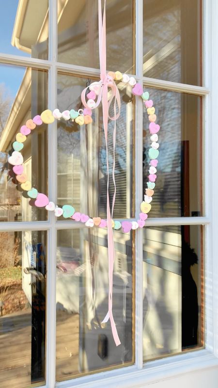 Whip up a quick DIY Conversation Heart Wreath 🤍 for an adorable addition to your Valentine's Day decor! 

With just a few supplies and less than an hour, you can diy this super simple wreath! 










#LTKSeasonal #LTKparties #LTKhome