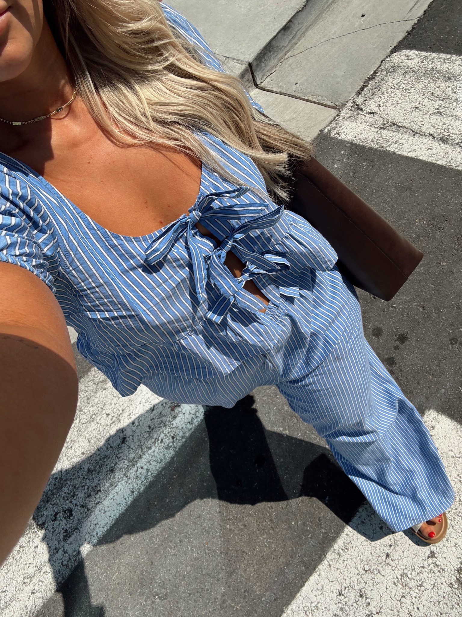 Today’s set! 🫶🏼 Sooo cute & comfy. Got tons of compliments on it! I’m wearing an XL in pants and medium in top  