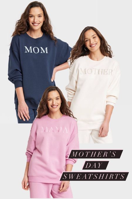 Sweatshirts perfect for Mother’s Day 
$20 each 

#LTKfindsunder50 #LTKxTarget #LTKGiftGuide
