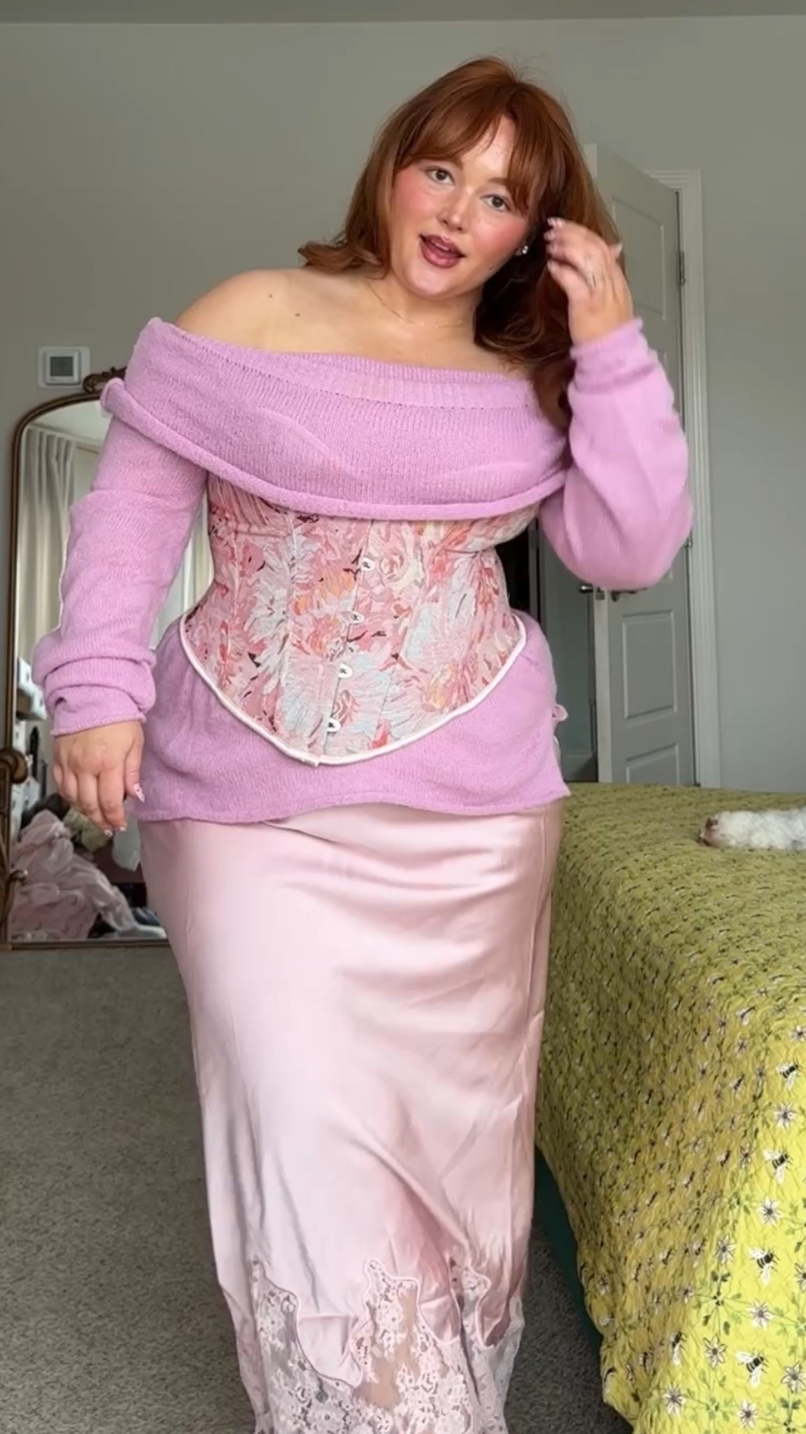 Sweater is shop promesa and skirt is petal&pup 🫶💕

#LTKootd #LTKgrwm #LTKValentine