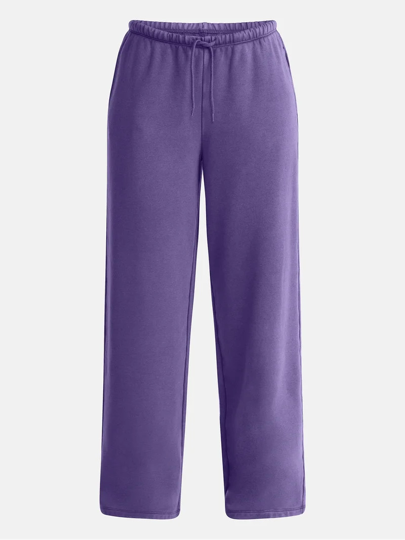 No Boundaries Mini Waist Fleece Pants, 30'' Inseam, Women\u2019s XXS-XXL | Walmart (US)