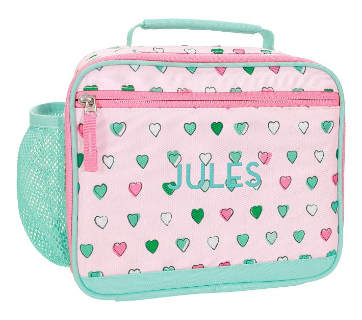 Mackenzie Roller Rabbit Multi Heart Lunch Boxes | Pottery Barn Kids