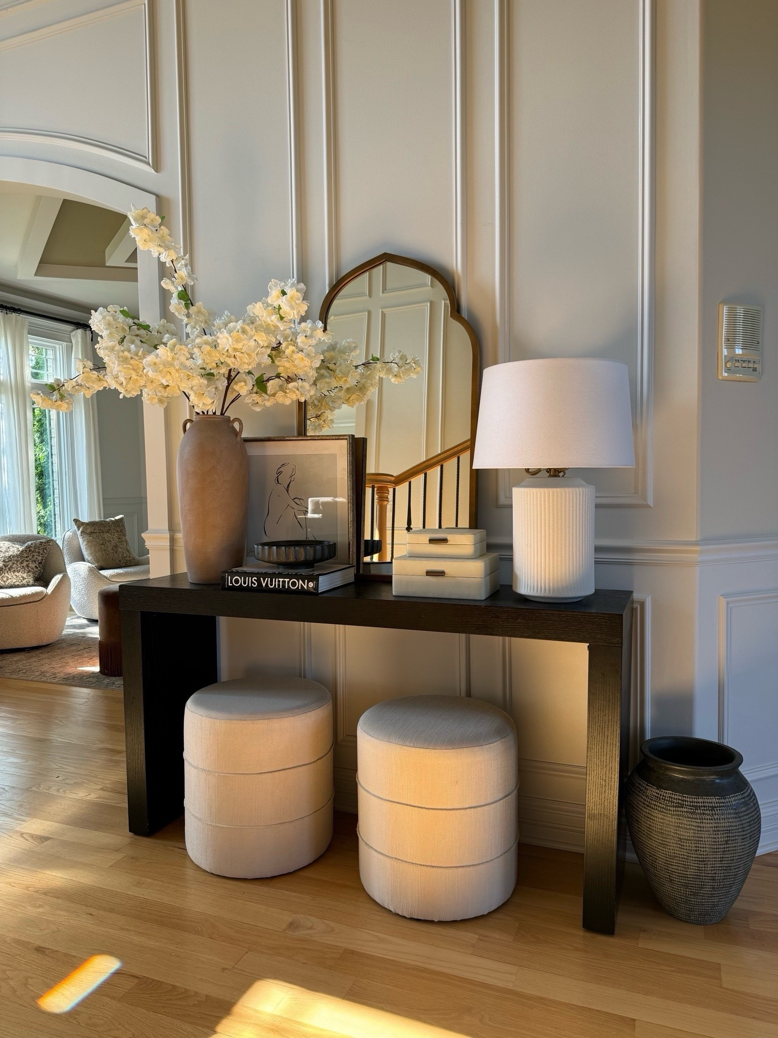 My favorite cherry blossom stems are back in stock and on SALE! They are so full and long, you don’t need many. #entryway #spring #cheryblossom #consoletable #wayfair #wayfairfinds #jossandmain @jossandmain @wayfair @target #targetstyle #springdecor 

#LTKHome #LTKSaleAlert #LTKSeasonal