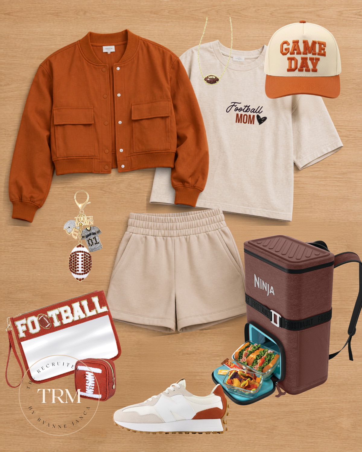 Burnt orange bomber for the UT fan I married 🤘🧡 Football Mom era, officially open!

#HookEm #TexasFight #GoLonghorns #BevoNation #FootballMom #FridayNightLights #GameDay

#LTKgrwm #LTKSeasonal #LTKActive