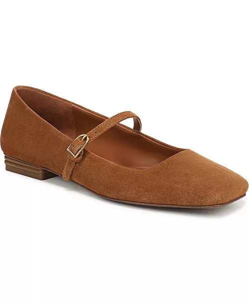 Franco Sarto Women's Tinsley Square Toe Mary Jane Flats - Macy's | Macy's