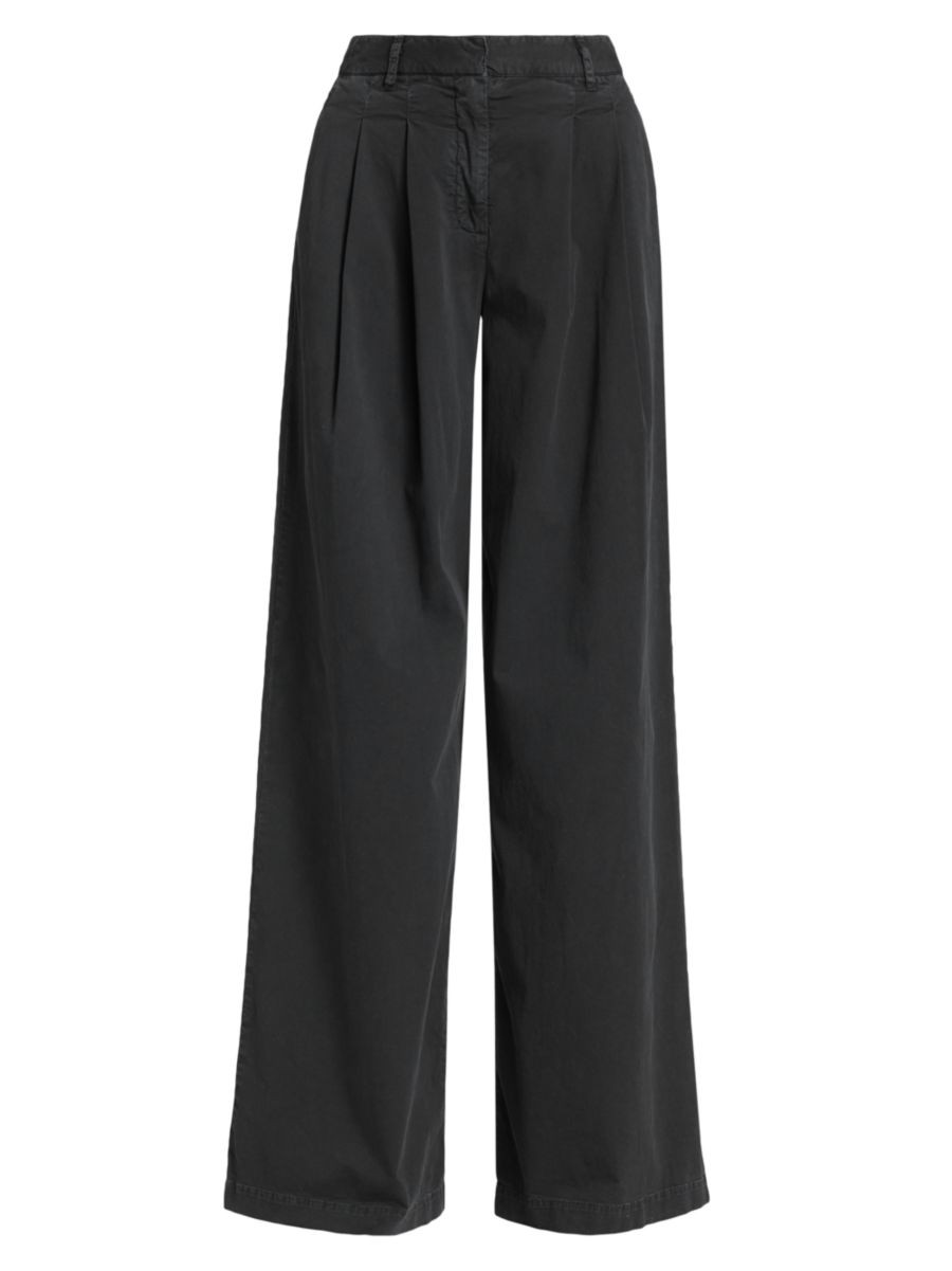 Dillon Pleated Wide-Leg Pants | Saks Fifth Avenue