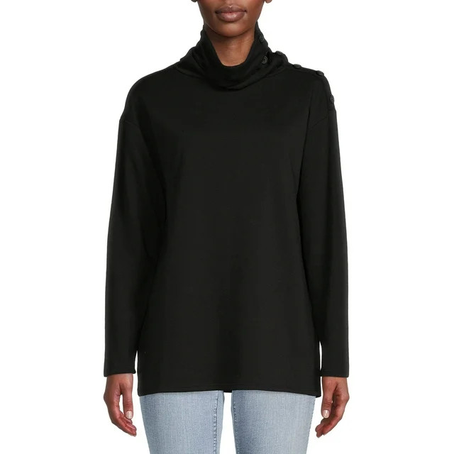 Time and Tru Women's Tunic Sweatshirt | Walmart (US)