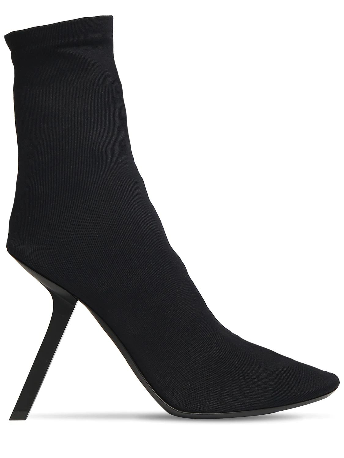 Balenciaga - 110mm stretch ankle boots - Black | Luisaviaroma | Luisaviaroma
