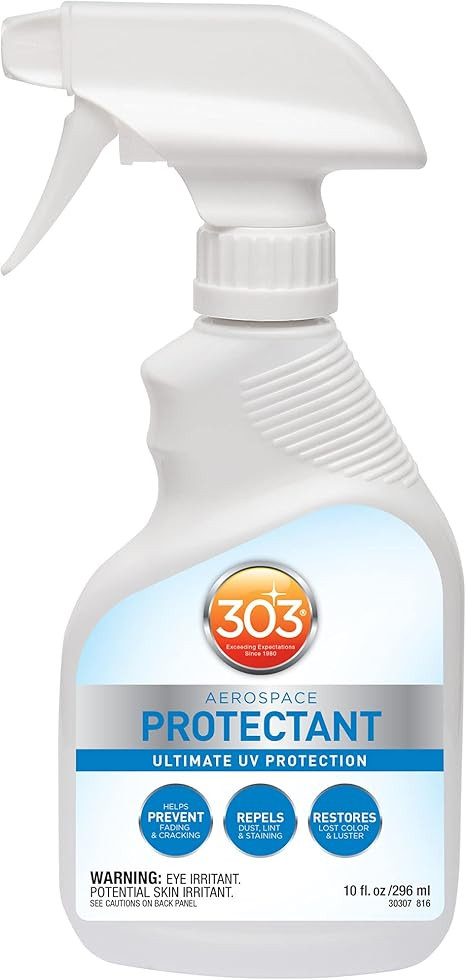 303 Products Aerospace Protectant Spray, UV Protection, Repels Dust, Dirt, & Staining, Matte Fini... | Amazon (US)