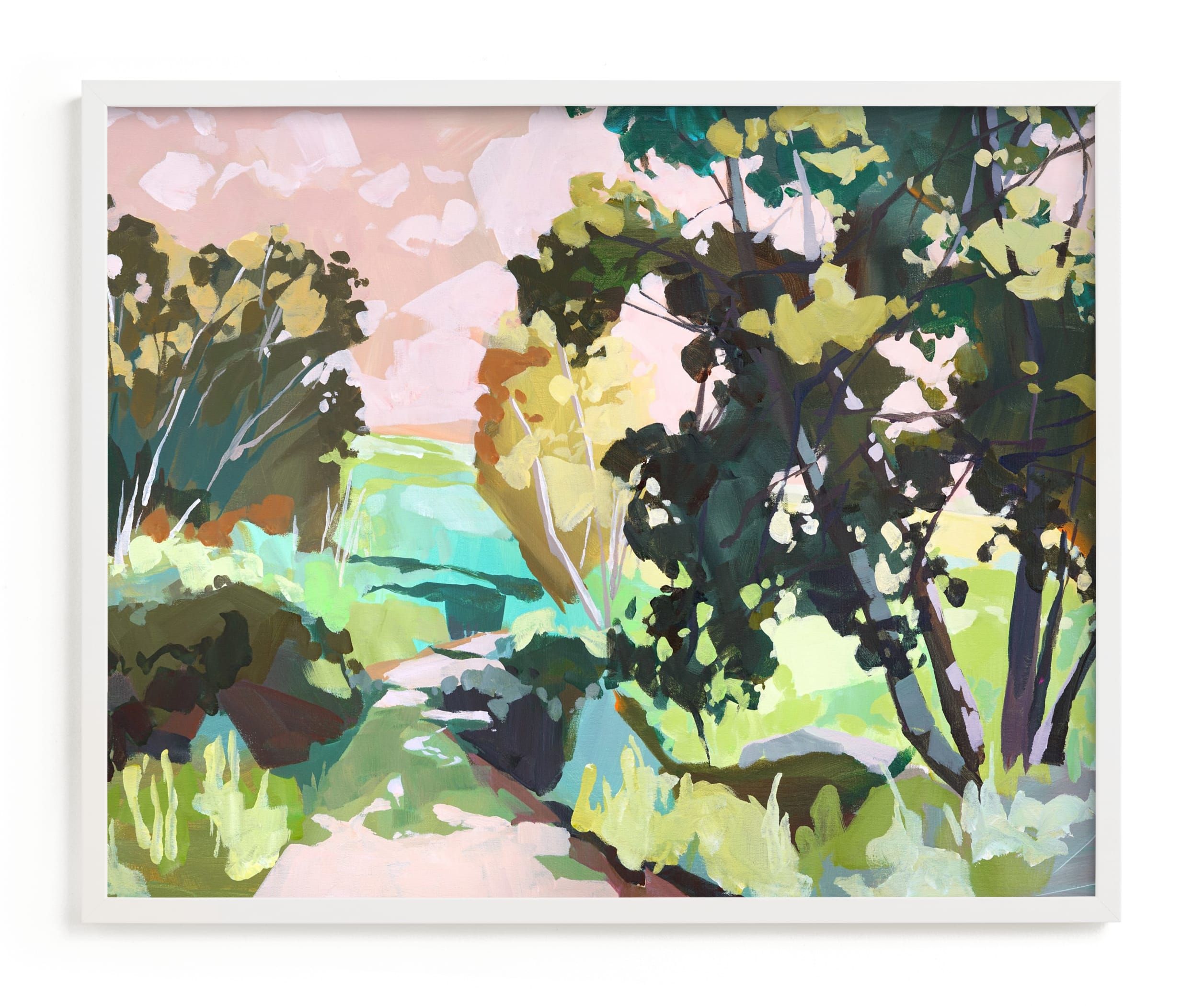 "Dappled Light" - Painting Limited Edition Art Print by Jess Franks. | Minted